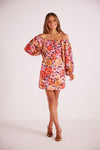 Zanita Off Shoulder Dress | Bright Floral