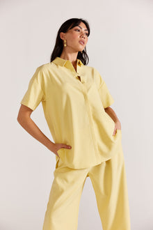  Sorrento Resort Shirt | Yellow