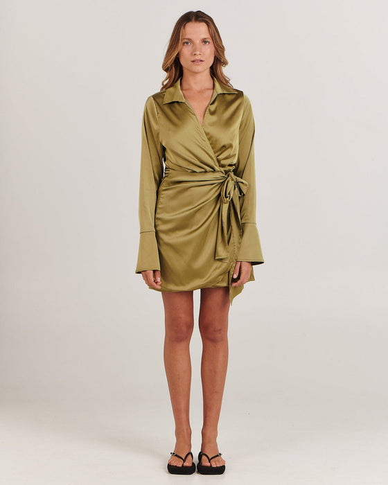 Amanda Mini Dress | Khaki