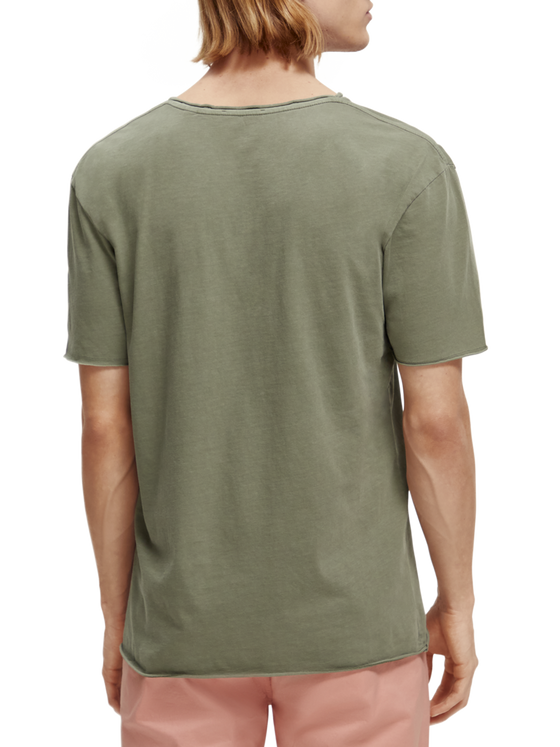 Raw Edge Tee | Army