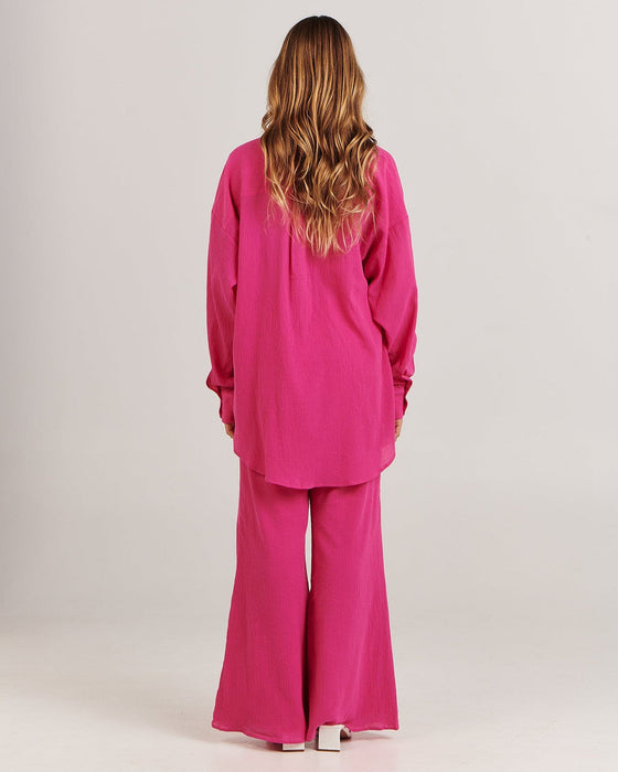 Maple Shirt | Fuchsia