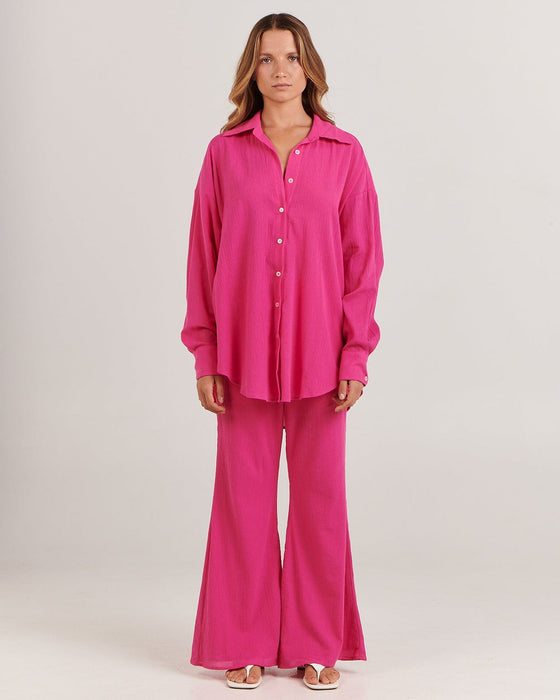 Maple Shirt | Fuchsia