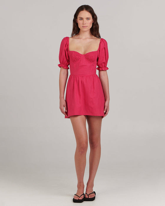 Maxine Mini Dress | Fuschia