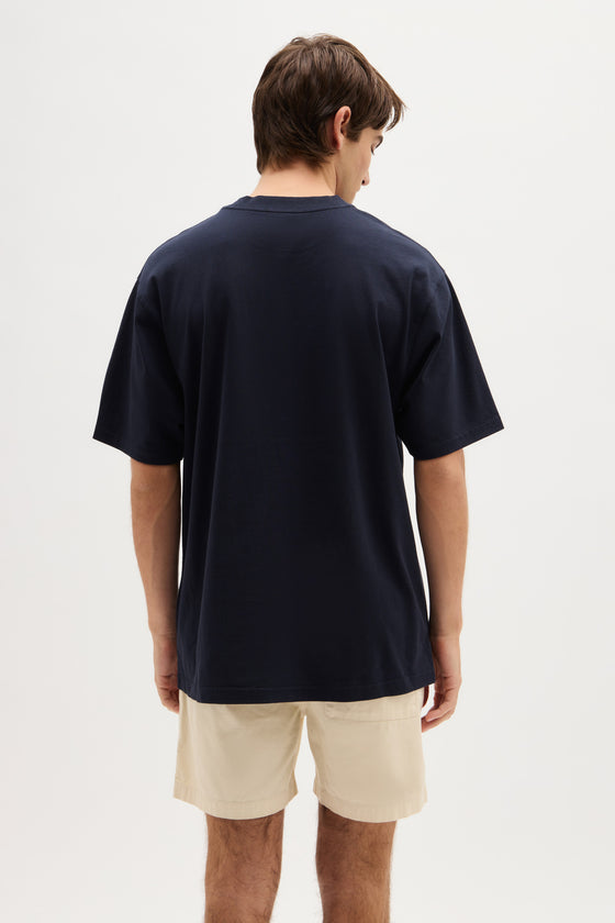 Organic Oversized Tee | True Navy