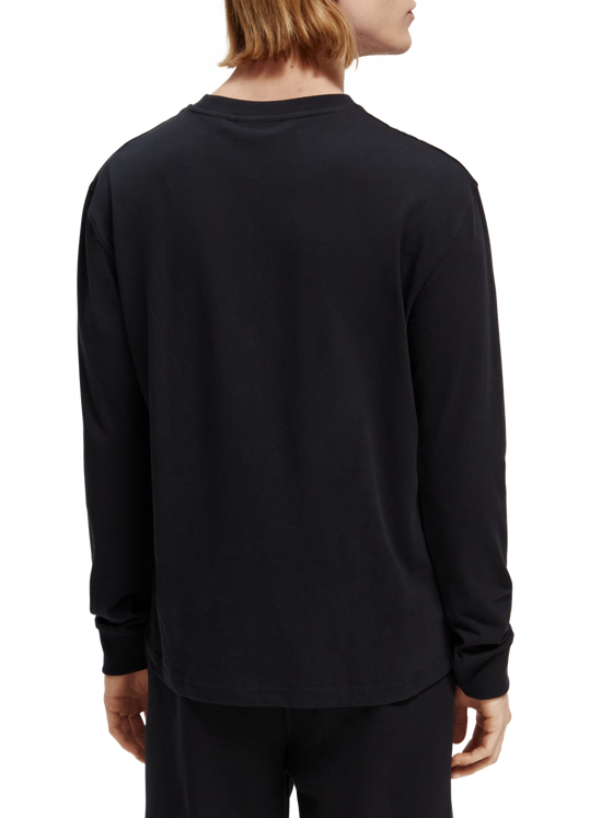 Unisex Long Sleeved T-Shirt | Navy