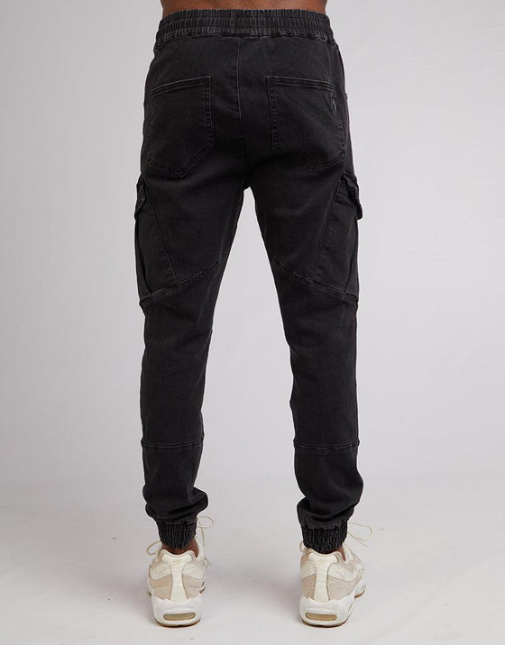 Oxide Cargo Pant - Washed Black