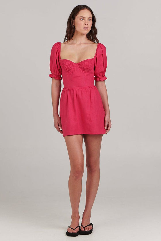 Maxine Mini Dress | Fuschia