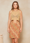 Mariposa Alette Crop | Gold