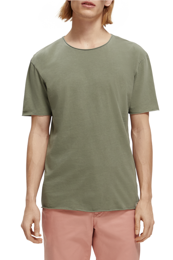 Raw Edge Tee | Army