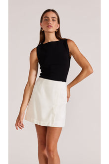  Avril Mini Skirt | White