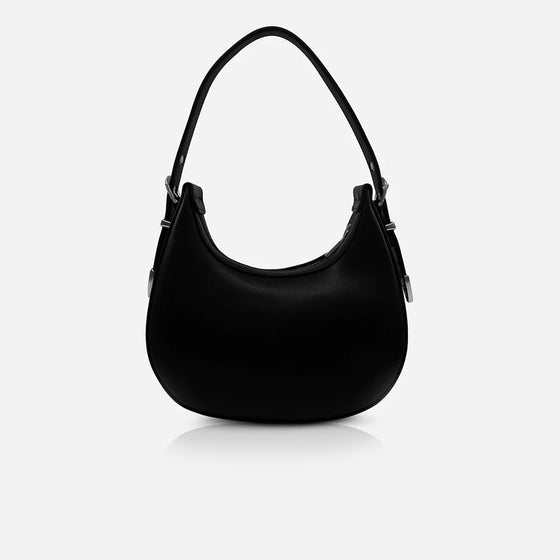 Crescent Bag - Black/Silver