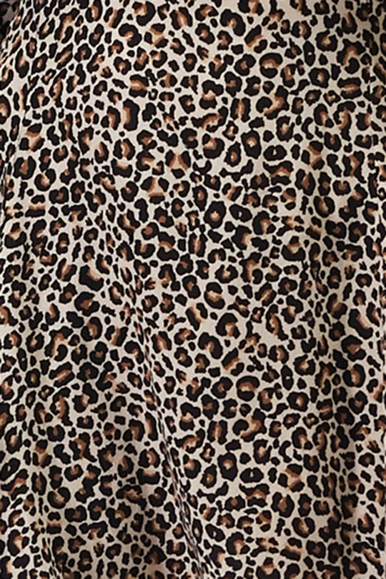 Alison Mini Dress - Desert Leopard