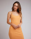 Maddie Midi Dress - Orange