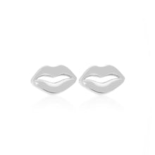  Kiss Me Studs - Silver | Shop Silk and Steel Jewellery at IKON